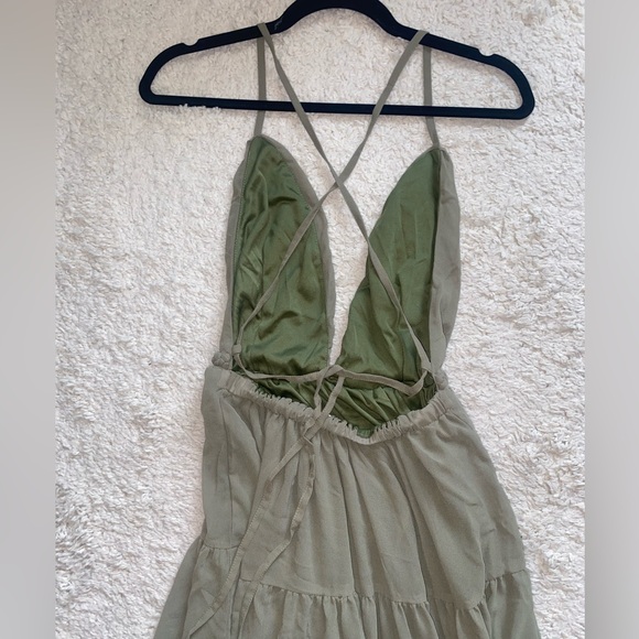 Backless Tiered maxi dress - Picture 5 of 7